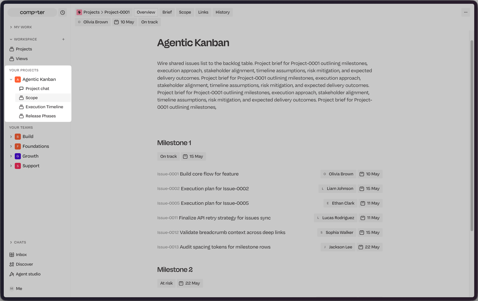 Project Navigation Spotlight
